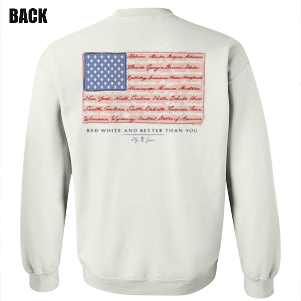 old navy american flag sweatshirt