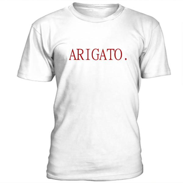 domo arigato visage shirt