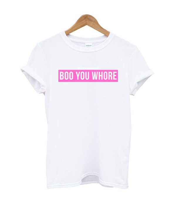 Boo You Whore Mean Girls T-shirt - orderacloth