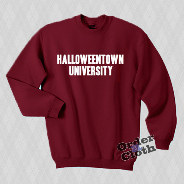 halloweentown university sweatshirt