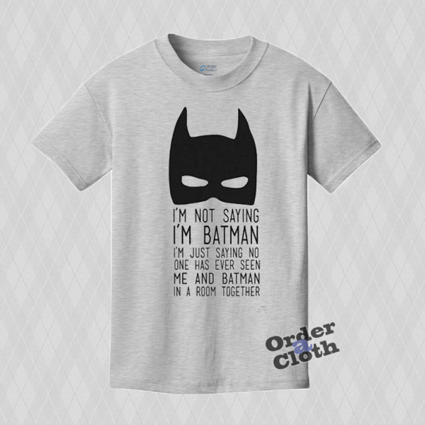 I am batman shirt Clearance