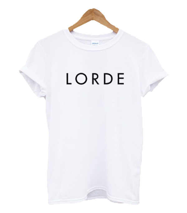 Lorde T-shirt - orderacloth