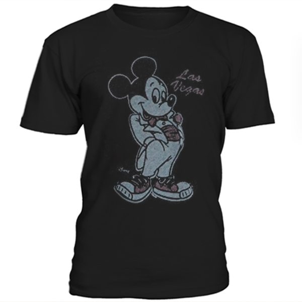 Mickey mouse las vegas t-shirt - orderacloth