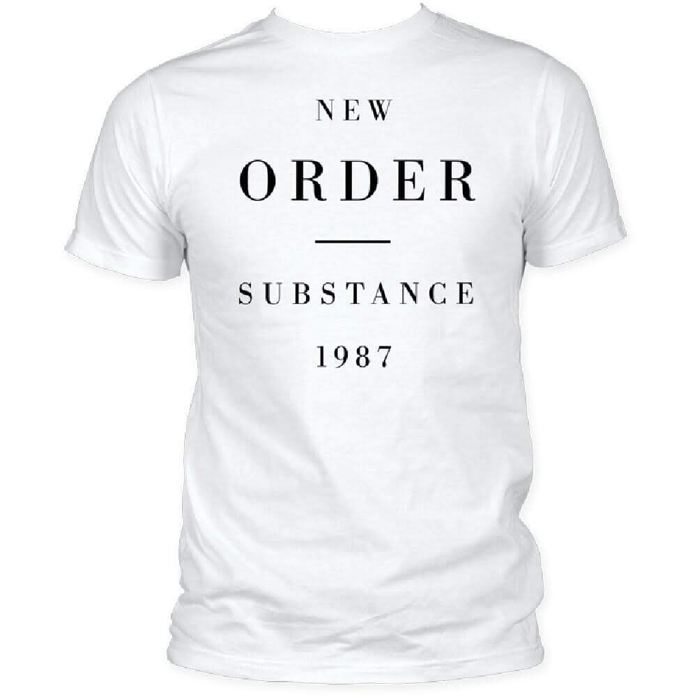 New Order Substance 1987 T shirt - orderacloth
