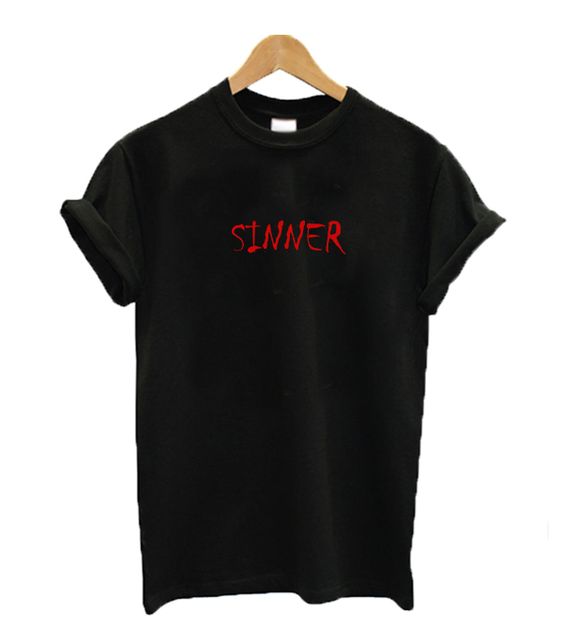 sinner tshirt