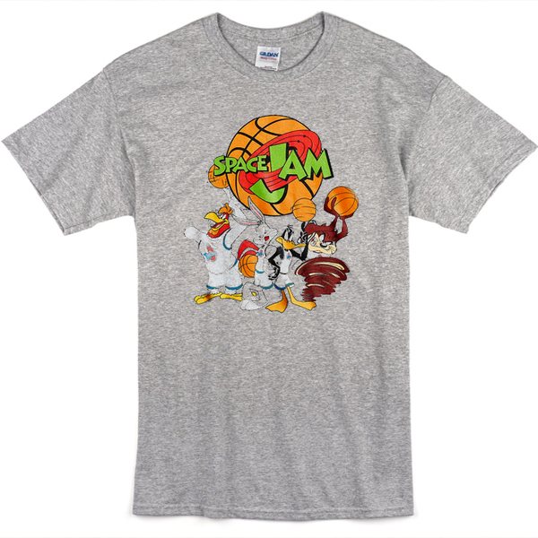 mcdonalds space jam shirt