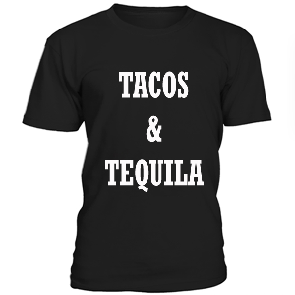 tacos and tequila women's shirt