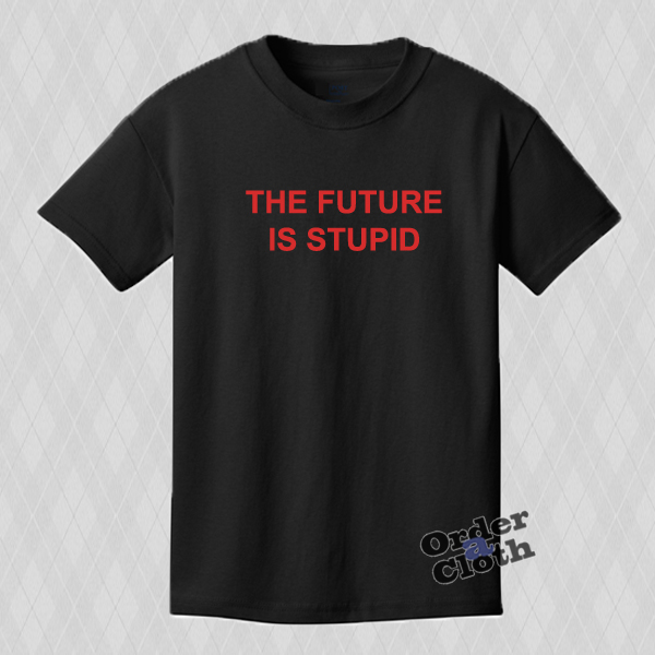 the future is feline tshirt