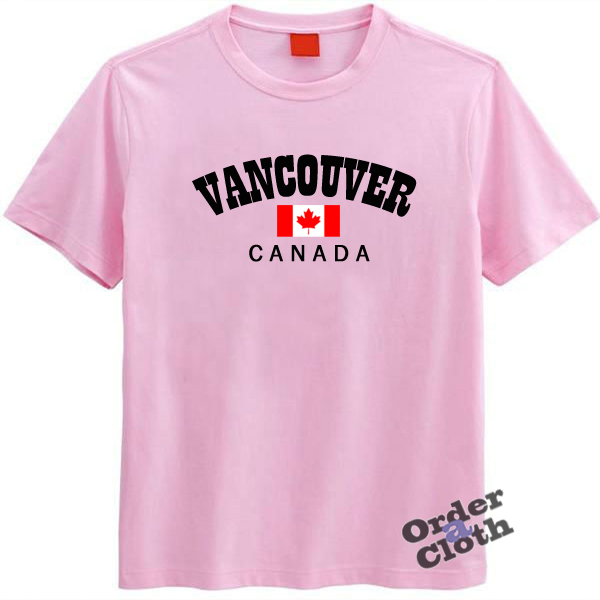 vancouver canada red shirt