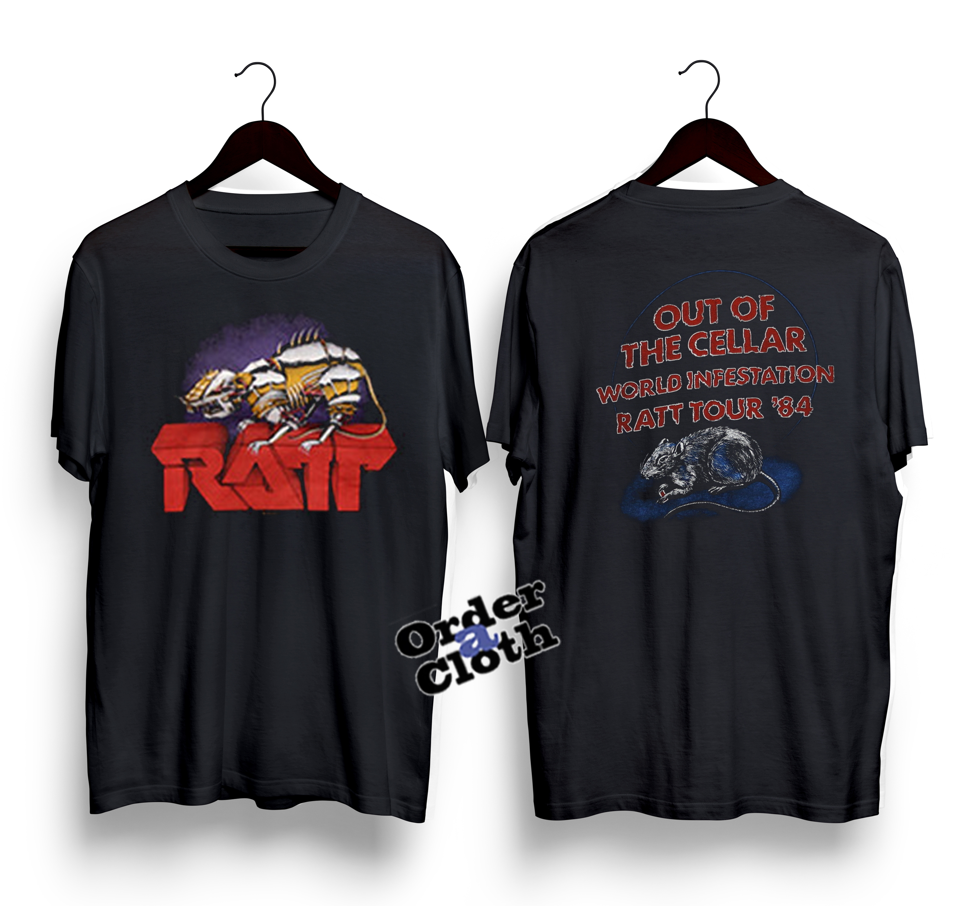 Ratt Tour '84 Out Of The Cellar T-Shirt