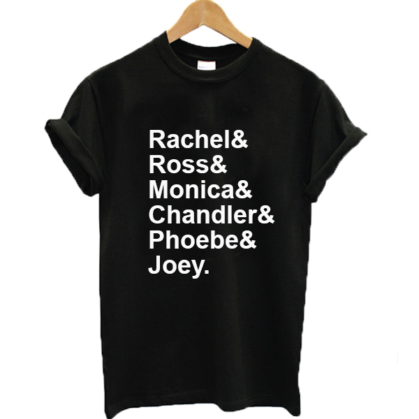 chandler and joey t shirt