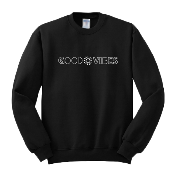 wild fox good vibes sweatshirt