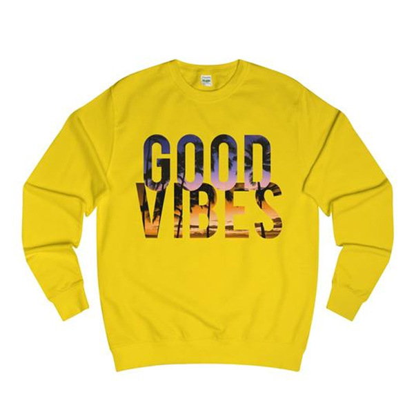 wild fox good vibes sweatshirt