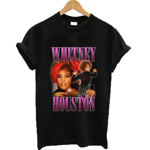 whitney houston t shirt