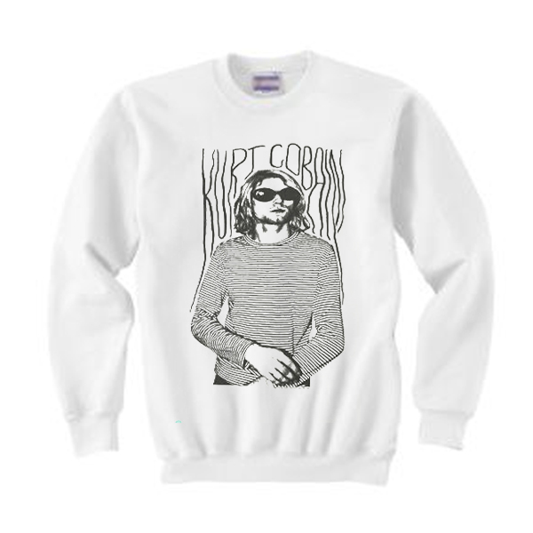 kurt cobain sweatshirt