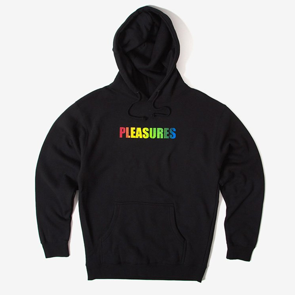 pleasures performance hoodie