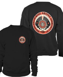 obey reverse the tide hoodie