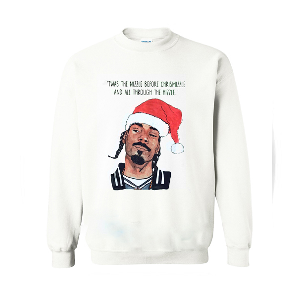 snoop dogg twas the nizzle before christmizzle sweater