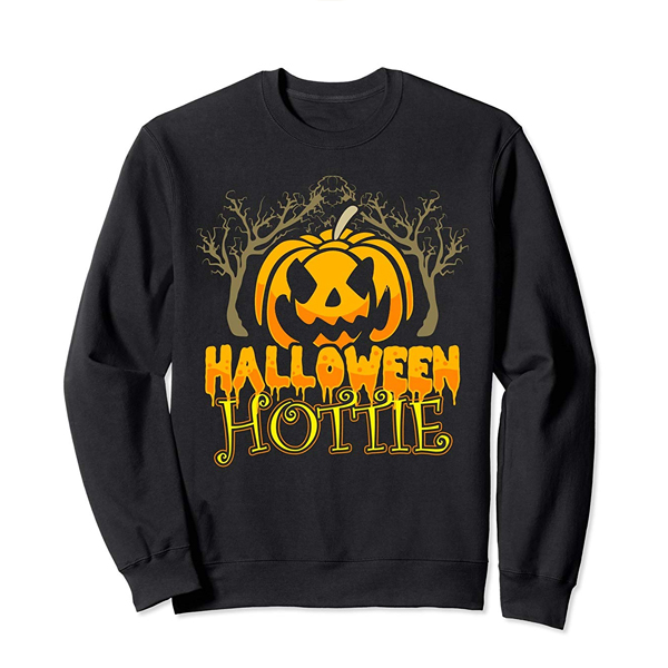 orange halloween sweatshirt