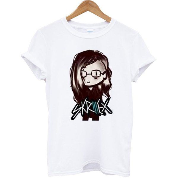 Skrillex Cartoon T-shirt