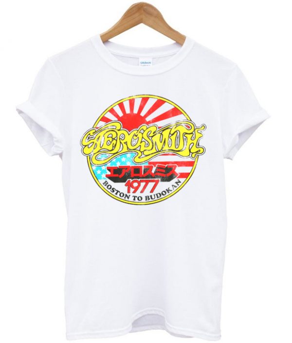 aerosmith boston to budokan shirt