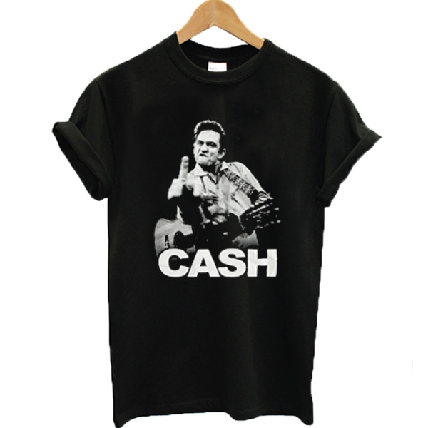 cash middle finger shirt