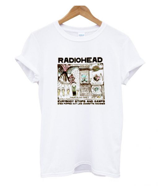 radiohead tee shirt