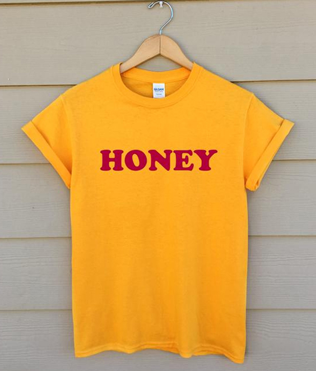 romwe honey shirt