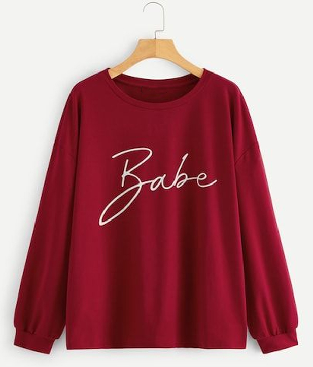 babe sweatshirt