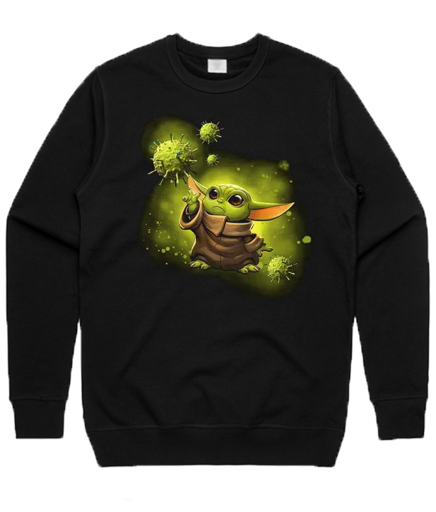 sweatshirt baby yoda