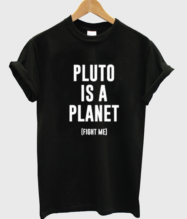 pluto revolve in peace t shirt