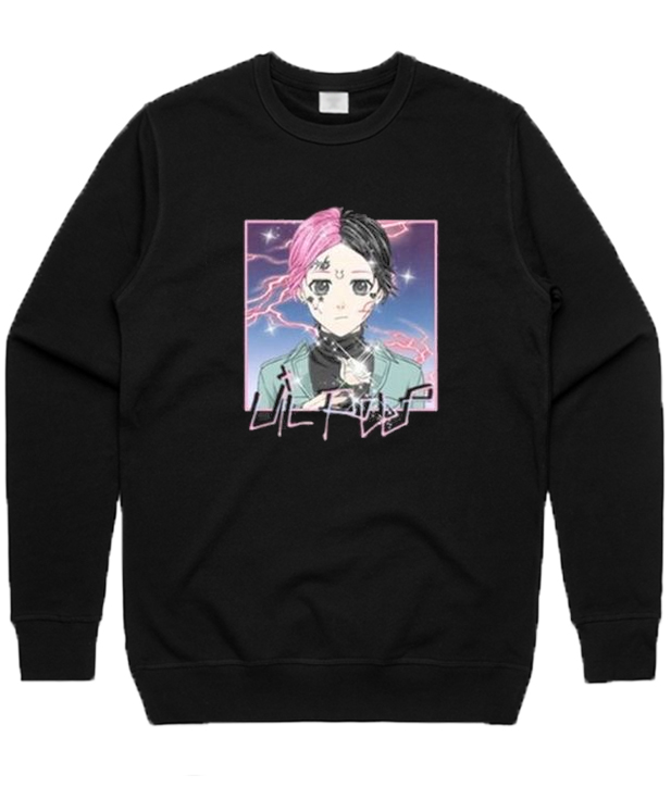 lil peep anime shirt