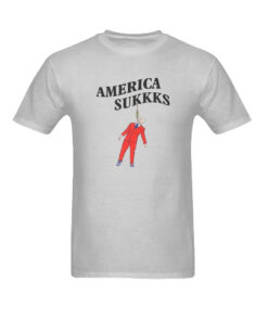 America Sukkks T-shirt white