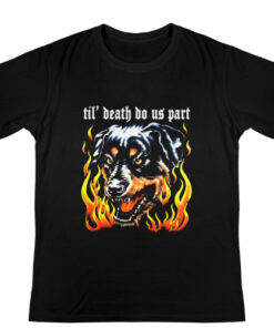 Rottweiler Til' Death Do Us Part T-Shirt