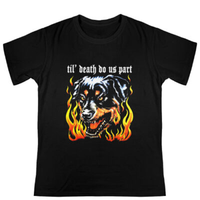 Rottweiler Til' Death Do Us Part T-Shirt