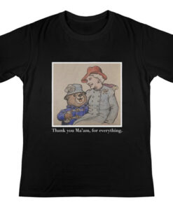 Thank you Ma’am for everything The Queen and Paddington Bear Queen Elizabeth II T-shirt