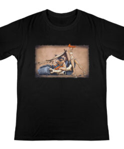 The Flintstones go Lowbrow T-Shirt