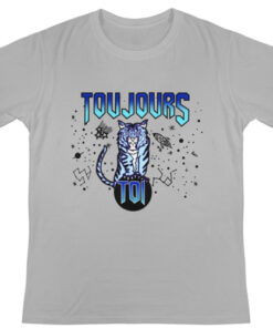 toujours toi grey tshirt